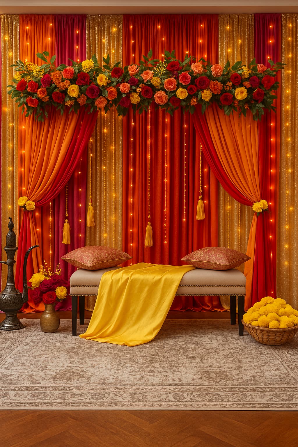 Mehndi decor
